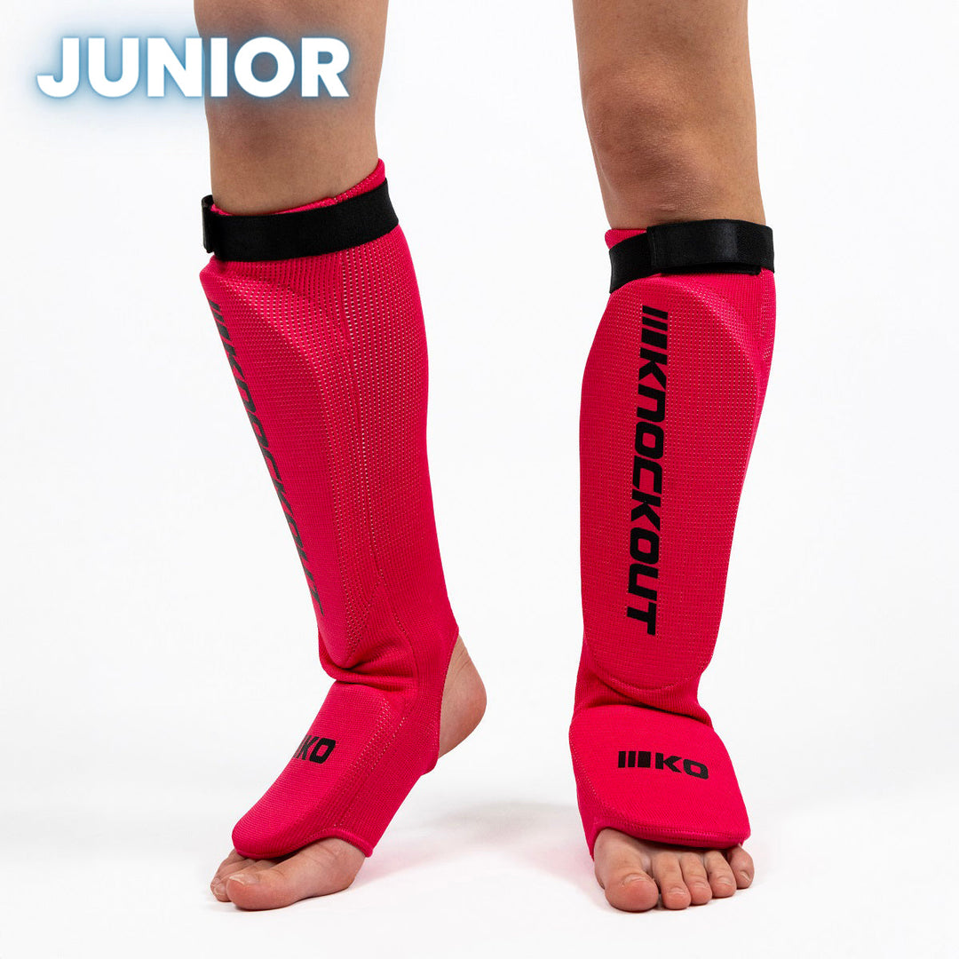 Knockout V2 Kickboxing Cotton  Kids Shin Guards