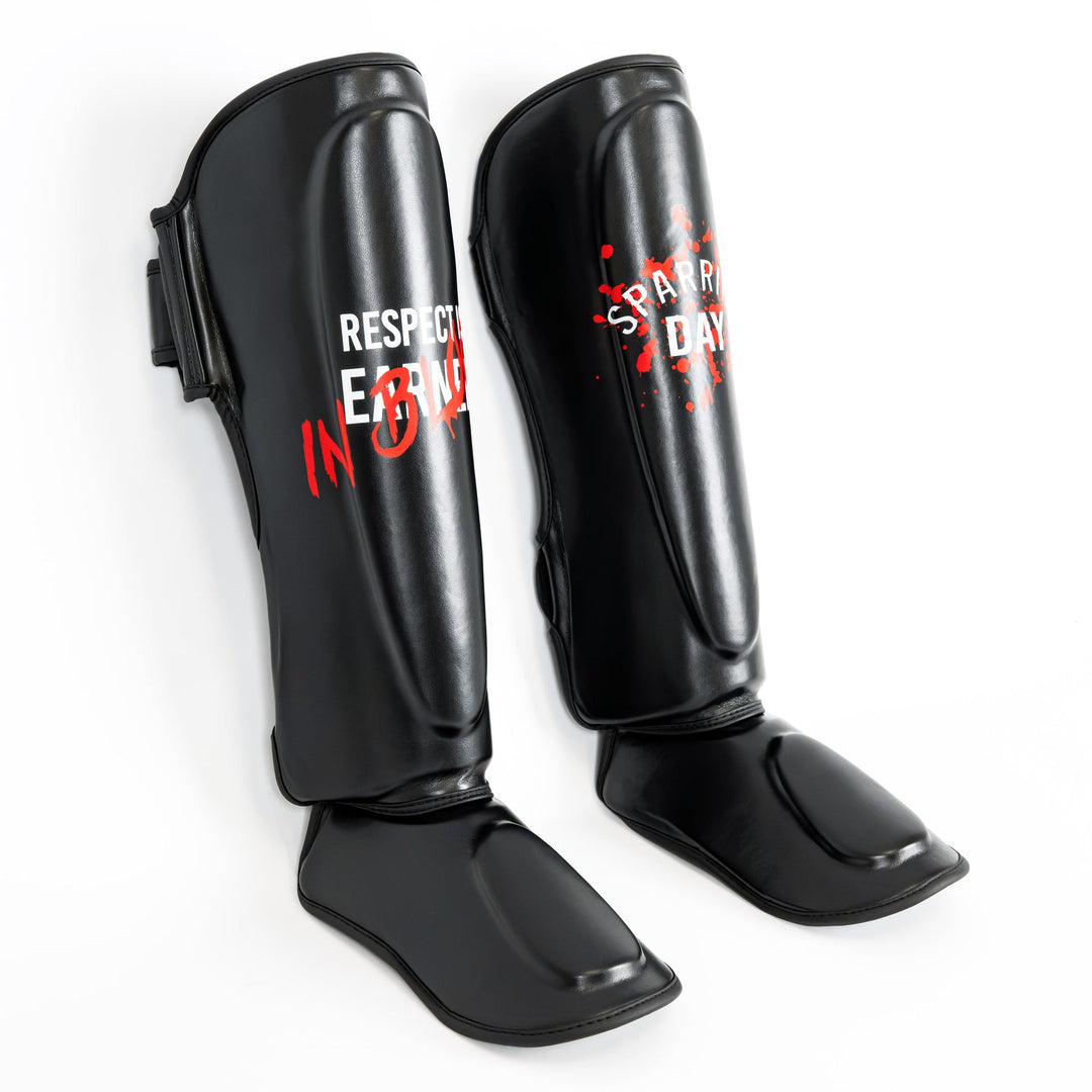 Knockout Shin Guards Kickbox Sparring Day