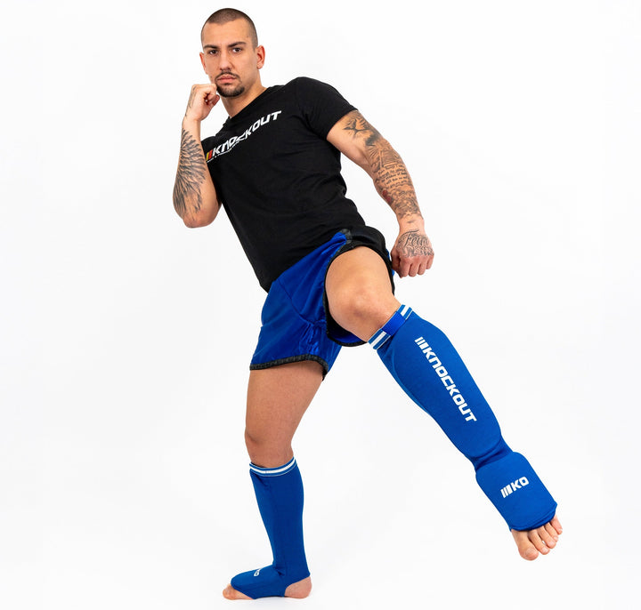 Knockout Schienbeinschoner Kickbox Cotton V2