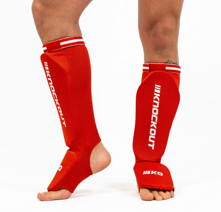 Knockout Shin Guards Kickbox Cotton