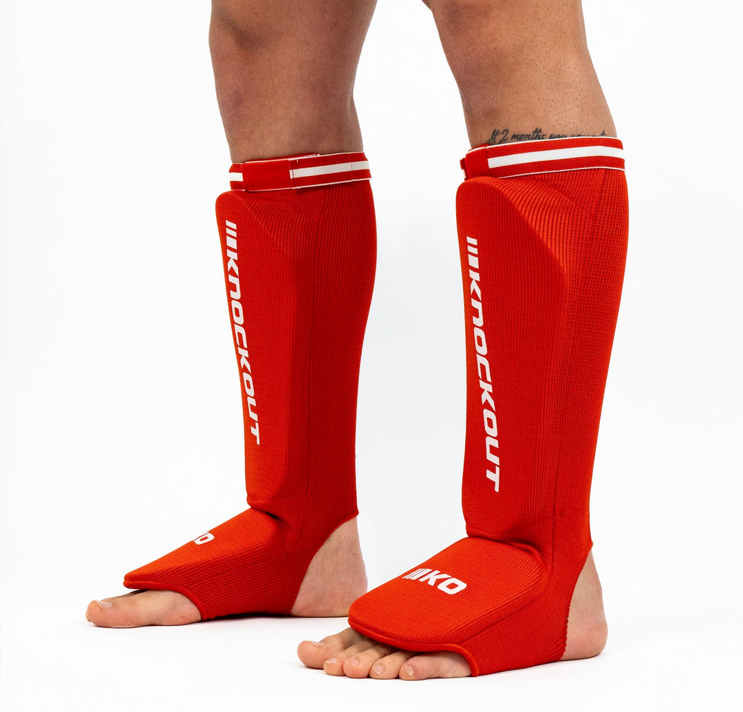 Knockout Shin Guards Kickbox Cotton