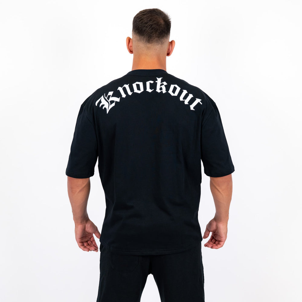 Tricou Oversize Knockout Black Angels | knock-out.ro