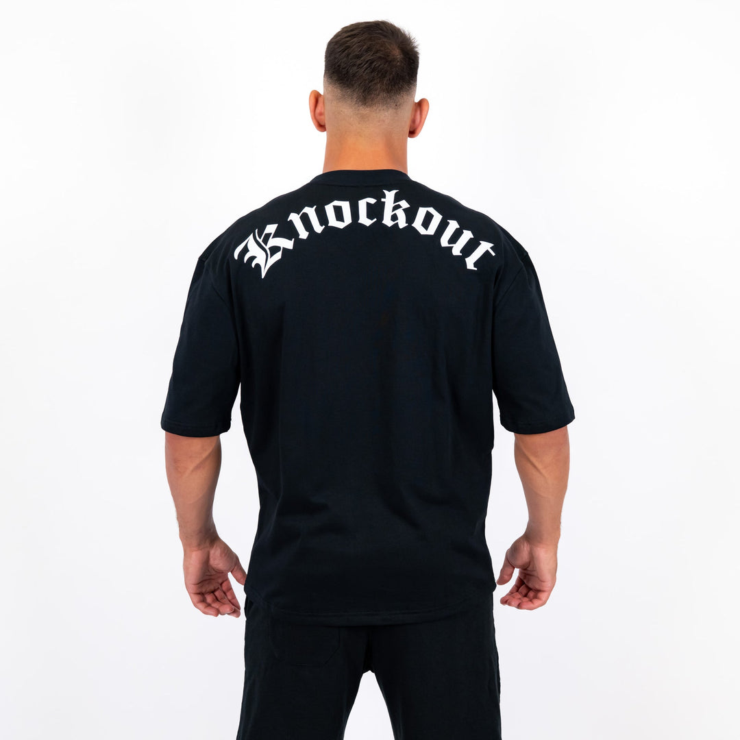 Tricou Oversize Knockout Black Angels | knock-out.ro