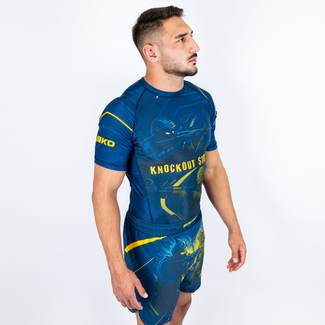 Tricou Compresie Knockout Strike | knock-out.ro