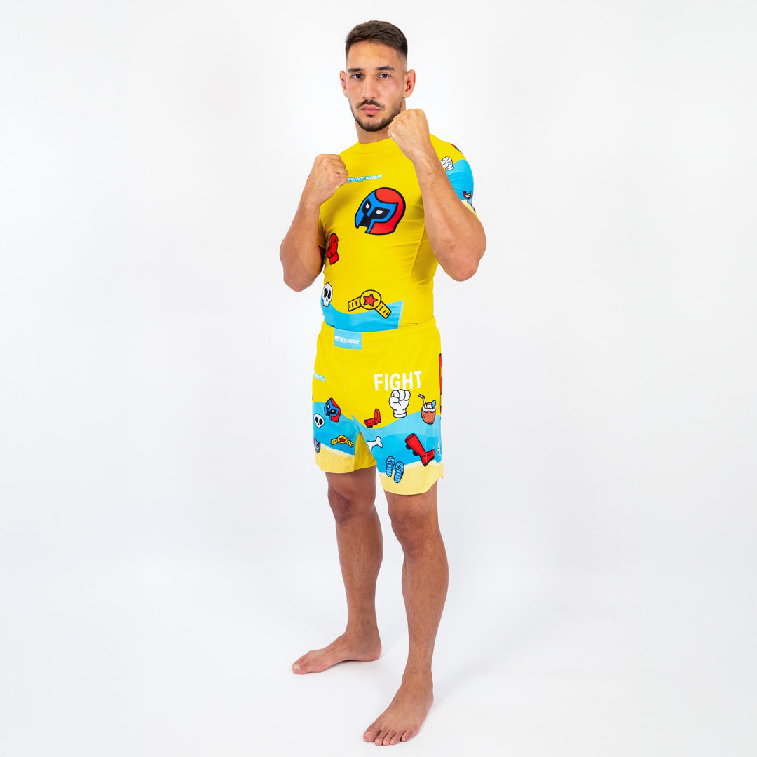 Knockout MMA Shorts Fight Vibe Kids