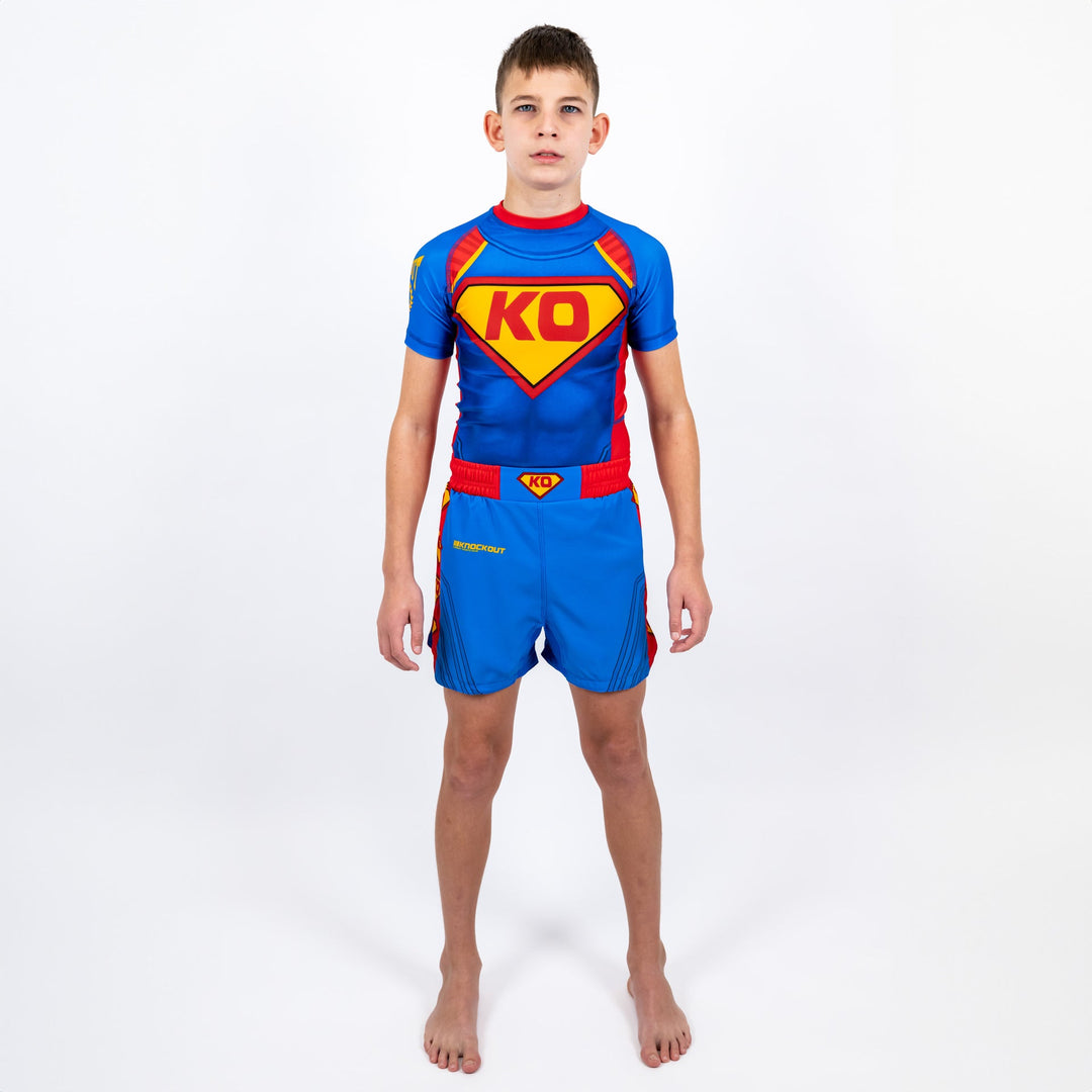 Tricou Compresie Knockout Super KO Copii | knock-out.ro