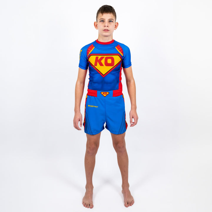 Tricou Compresie Knockout Super KO Copii | knock-out.ro