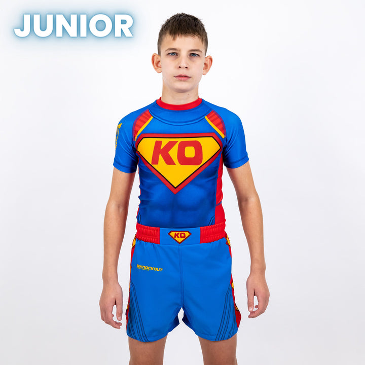 Tricou Compresie Knockout Super KO Copii | knock-out.ro