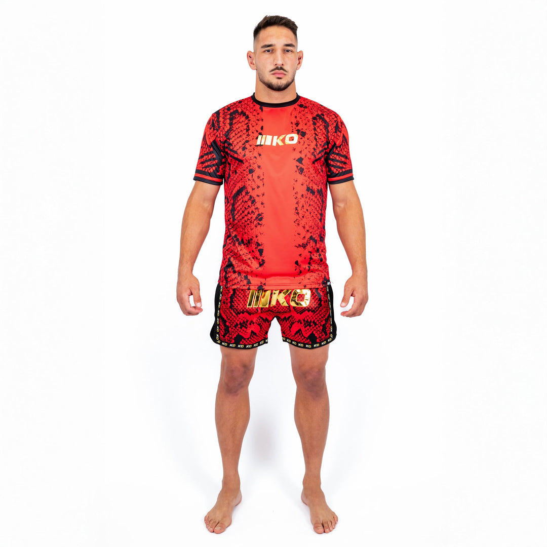 Tricou Knockout Fire Snake | knock-out.ro