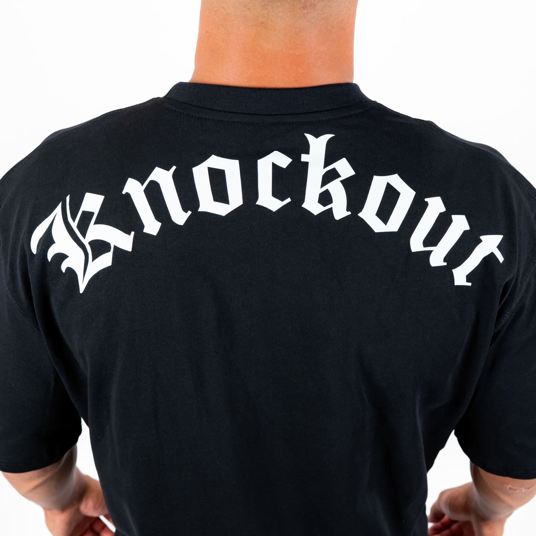 Knockout Oversize T-shirt Black Angels