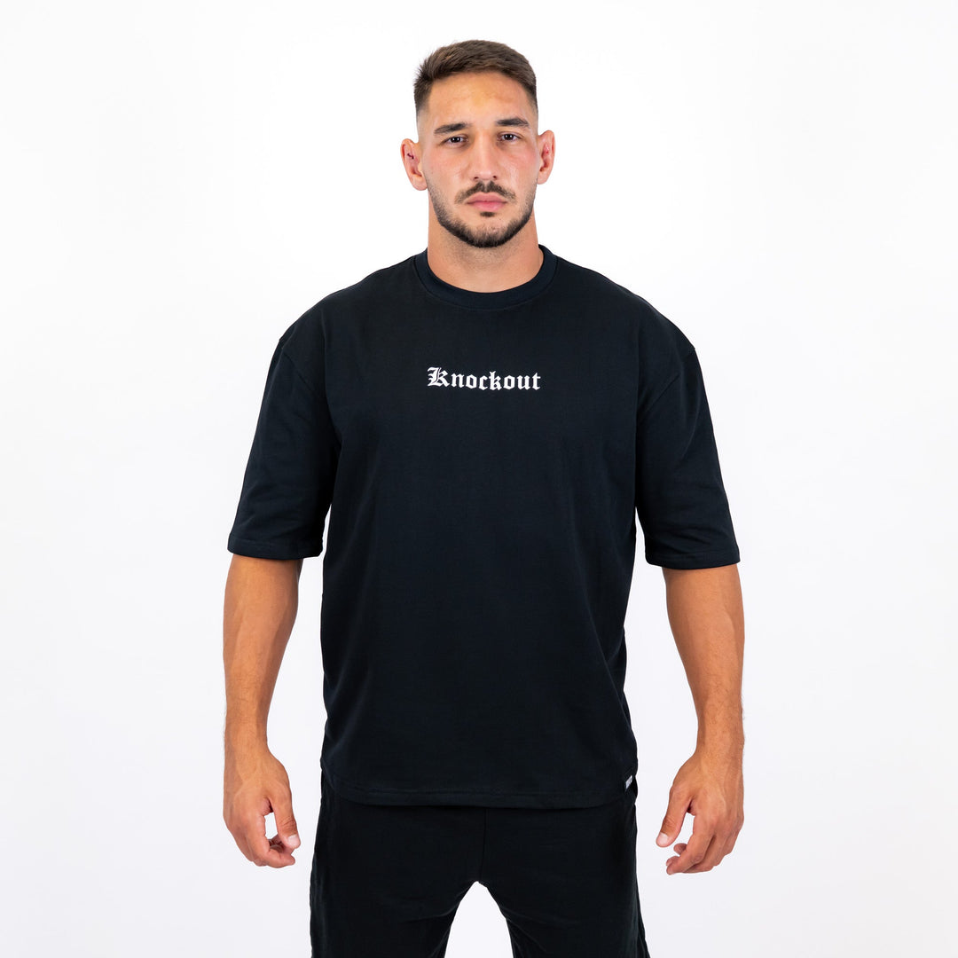 Knockout Oversize T-shirt Black Angels
