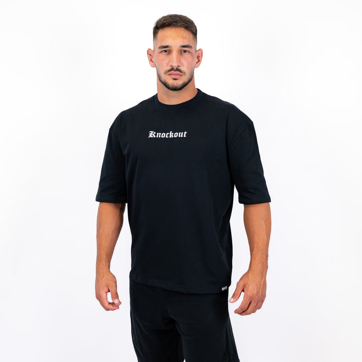 Knockout Oversize T-shirt Black Angels
