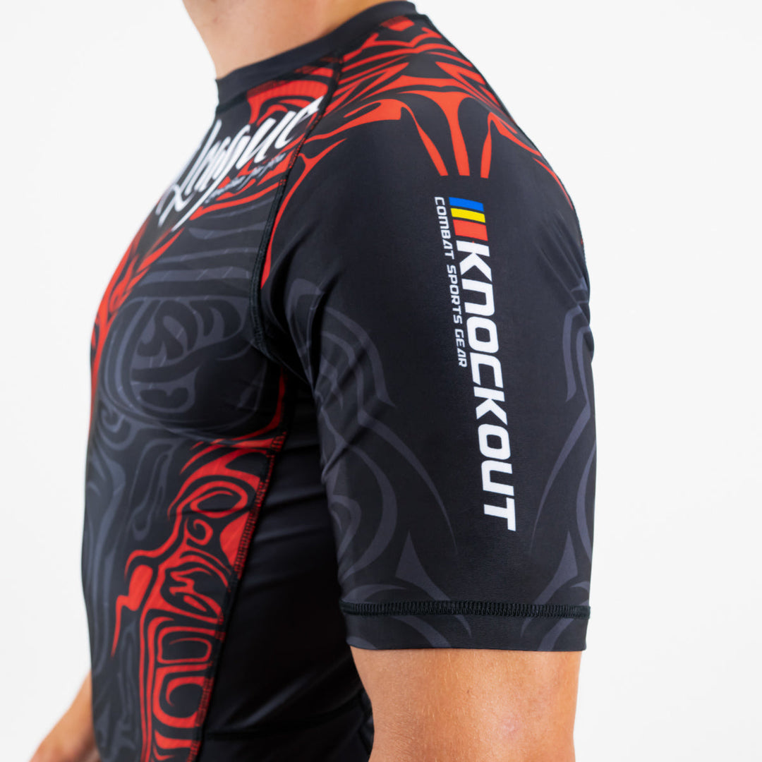 Tricou Compresie Knockout X Belt League | knock-out.ro