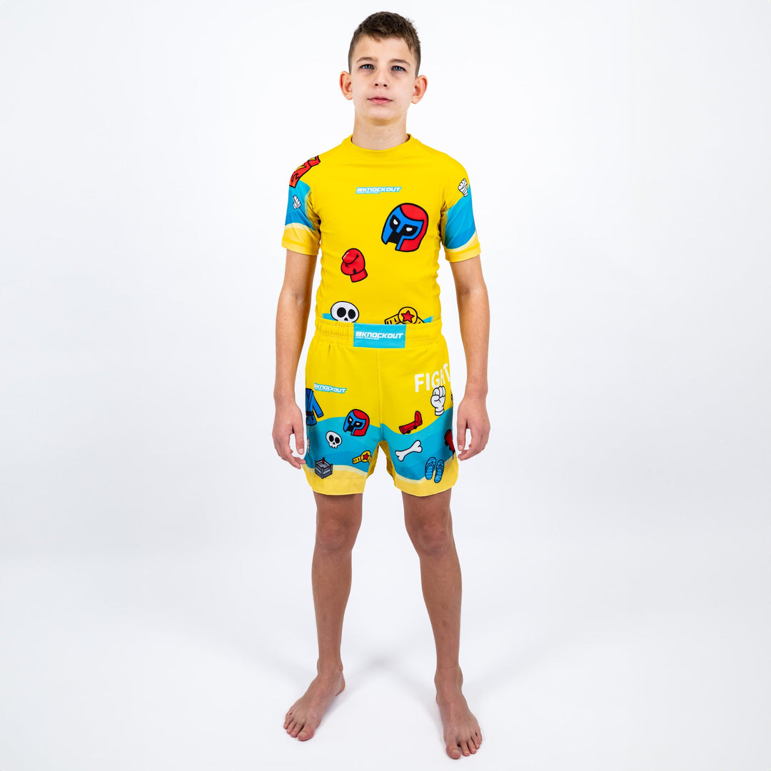 Tricou Compresie Knockout Fight Vibe Copii | knock-out.ro