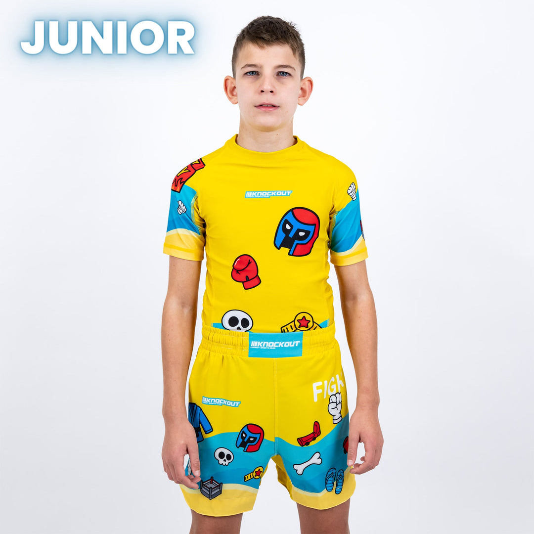 Tricou Compresie Knockout Fight Vibe Copii | knock-out.ro