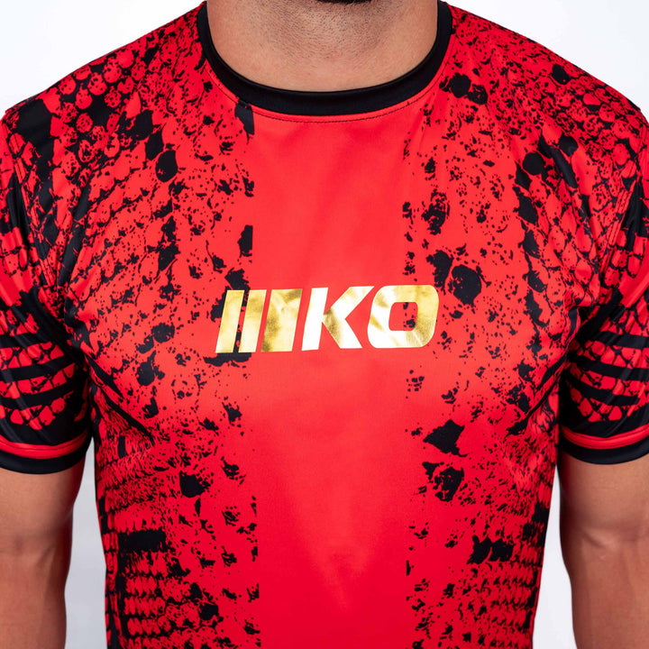 Tricou Compresie Knockout Fire Snake | knock-out.ro