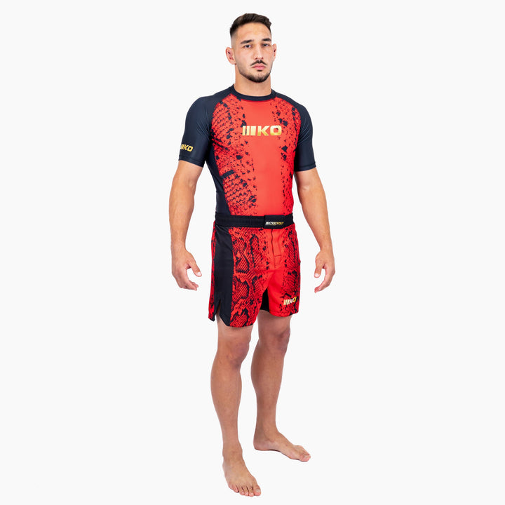 Tricou Compresie Knockout Fire Snake | knock-out.ro