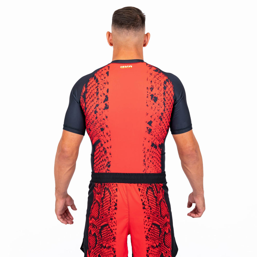 Tricou Compresie Knockout Fire Snake | knock-out.ro