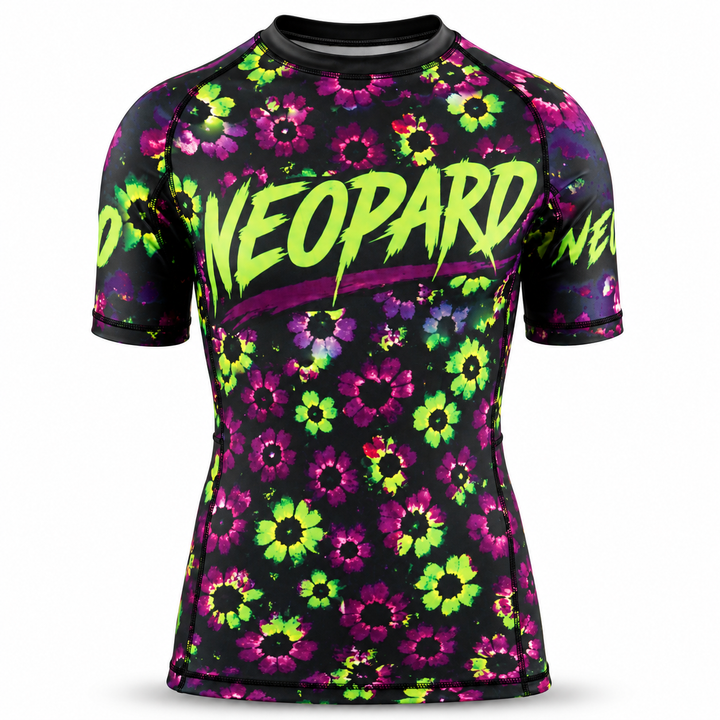 Knockout Rashguard Short Sleeves Neopard