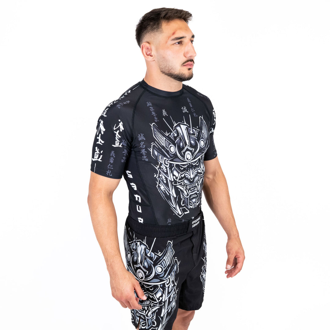 Knockout Rashguard Short Sleeves Samurai