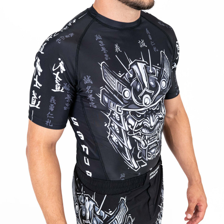 Knockout Rashguard Short Sleeves Samurai
