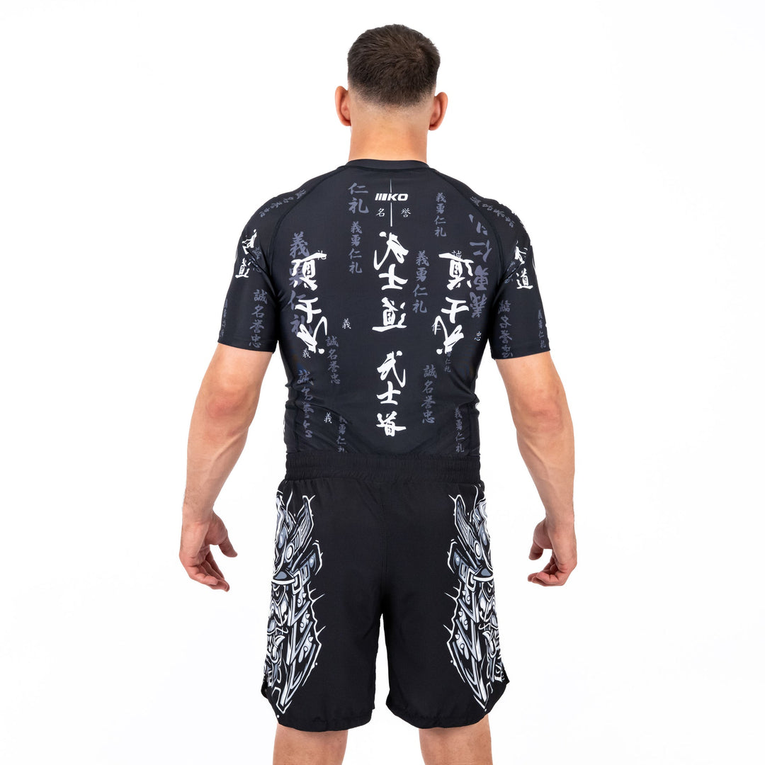 Knockout Rashguard Short Sleeves Samurai