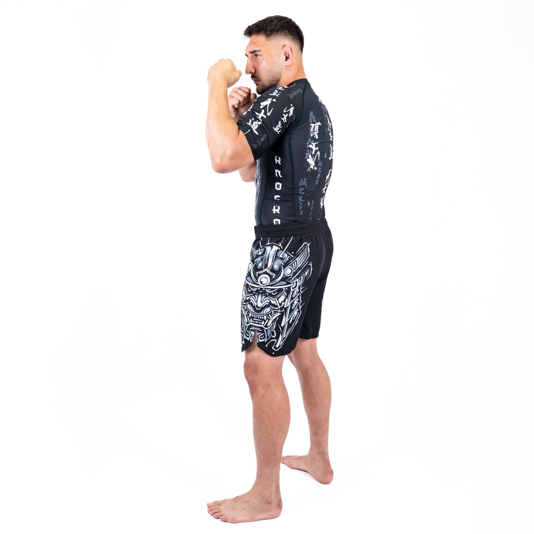 Knockout Rashguard Short Sleeves Samurai