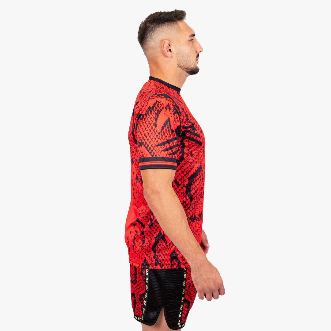 Tricou Knockout Fire Snake | knock-out.ro