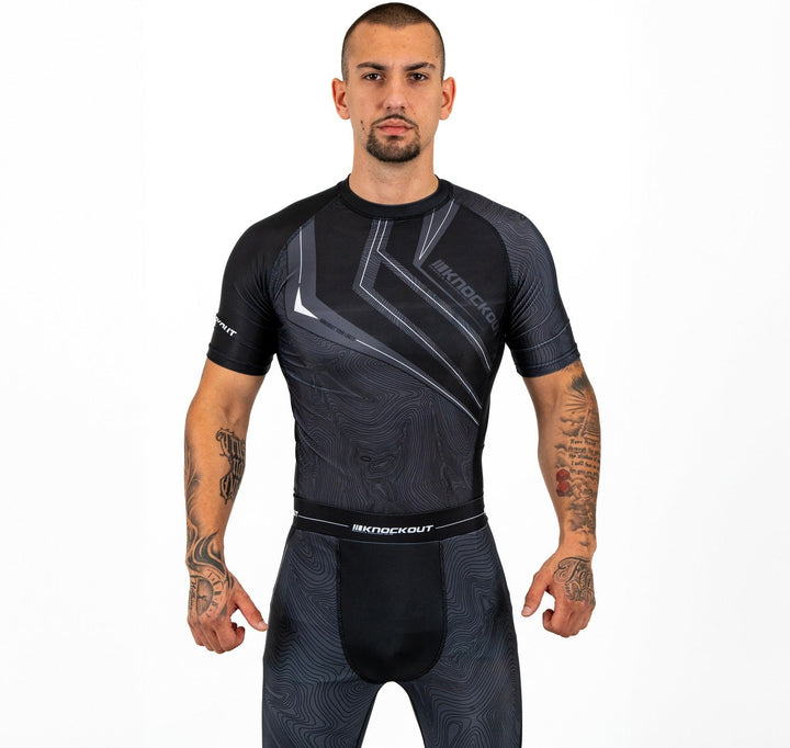 Knockout Fusion Rashguard- Short Sleeve