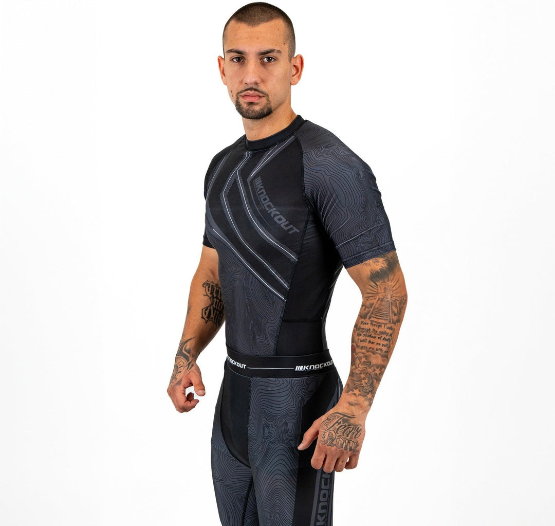 Knockout Fusion Rashguard- Short Sleeve