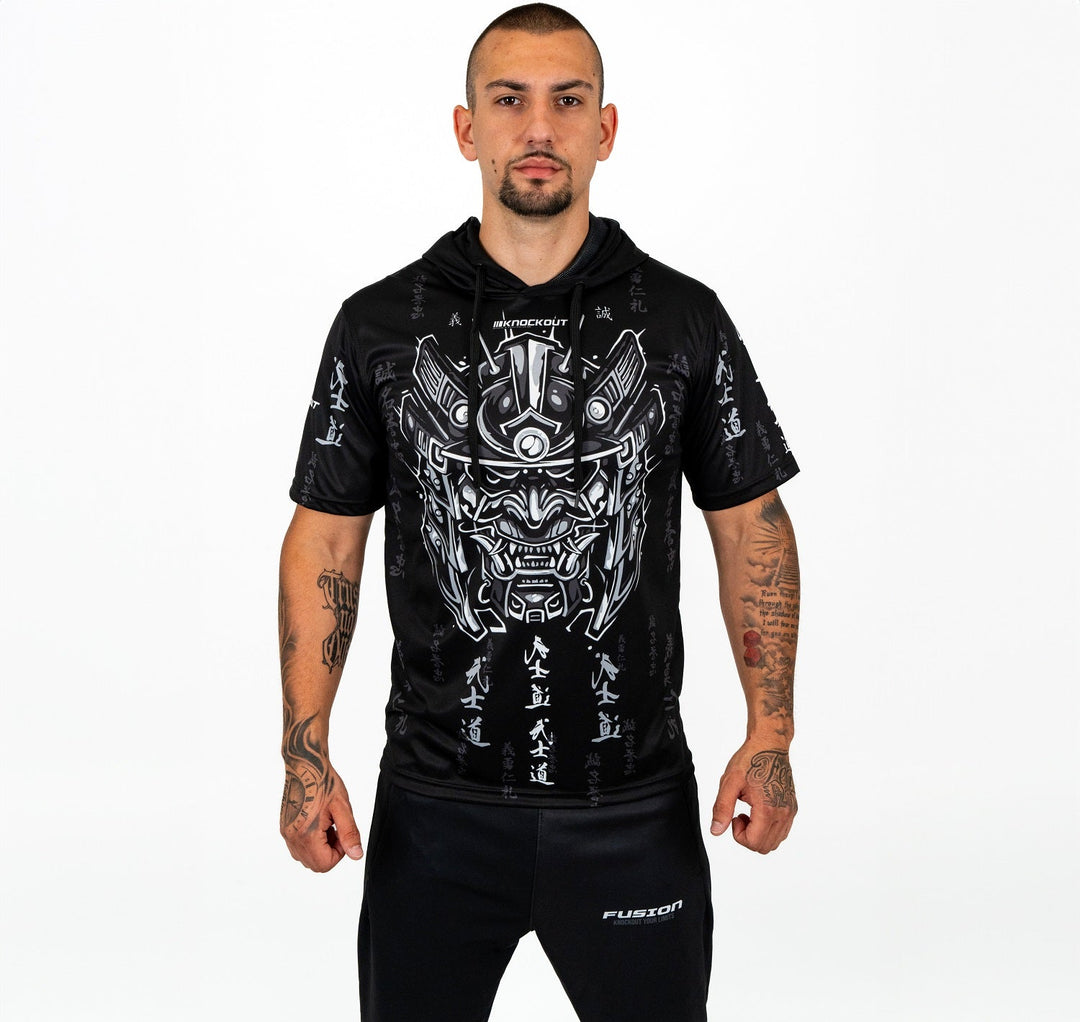 Tricou Cu Gluga Knockout Samurai | knock-out.ro