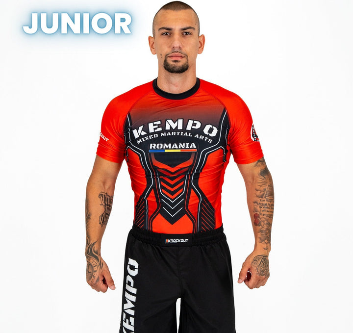 Tricou Compresie Knockout Kempo Copii | knock-out.ro