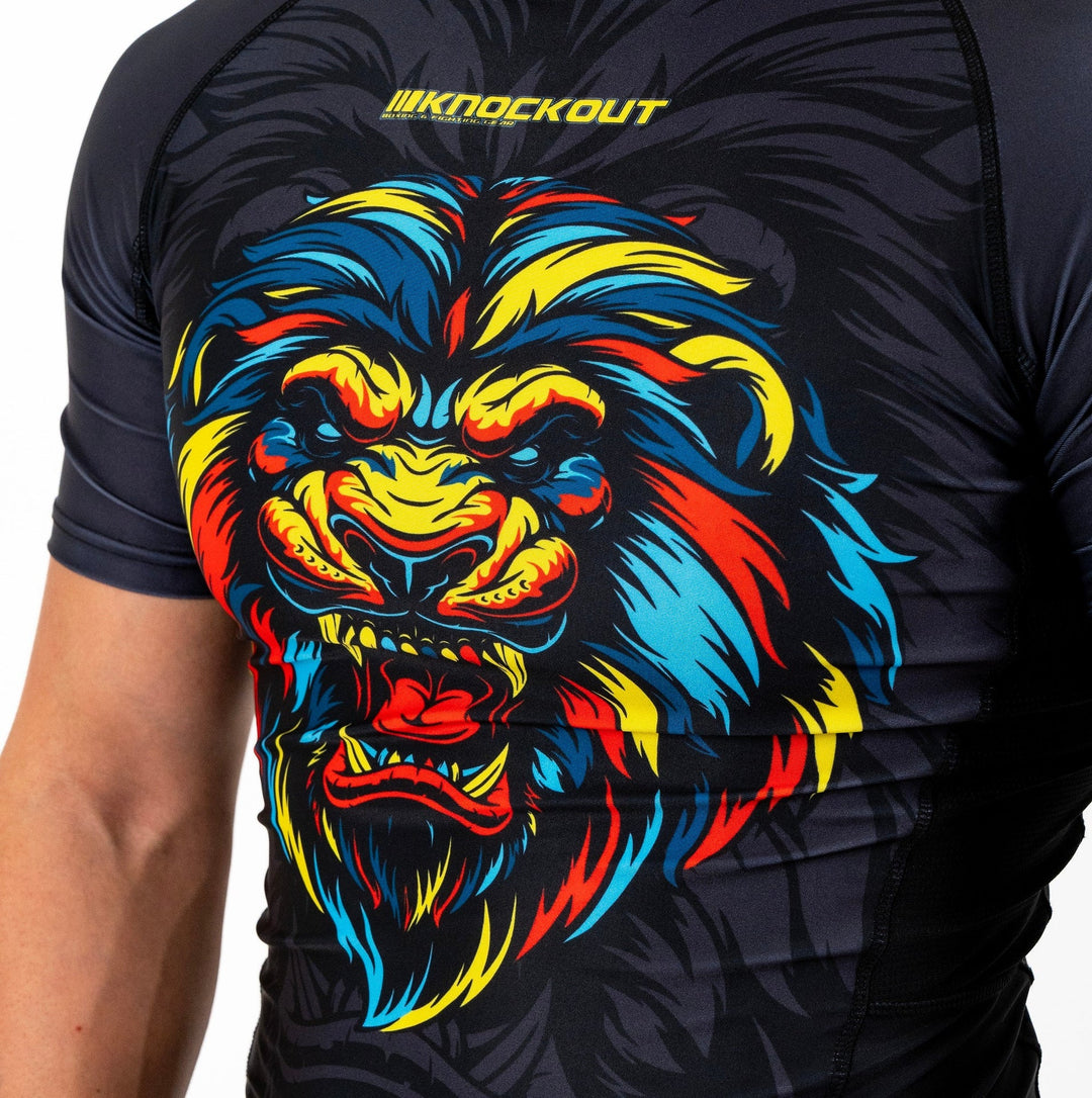 Tricou Compresie Knockout Lion | knock-out.ro