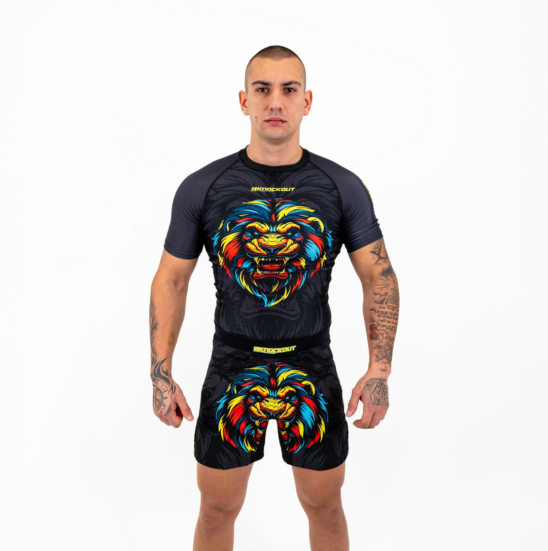 Tricou Compresie Knockout Lion | knock-out.ro