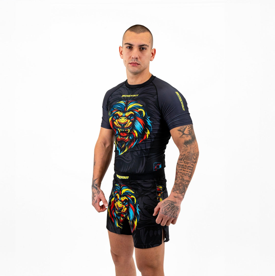 Tricou Compresie Knockout Lion | knock-out.ro