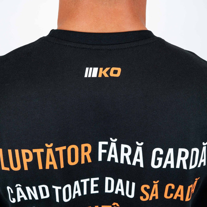 Tricou Oversize Knockout Luptător Fără Gardă | knock-out.ro