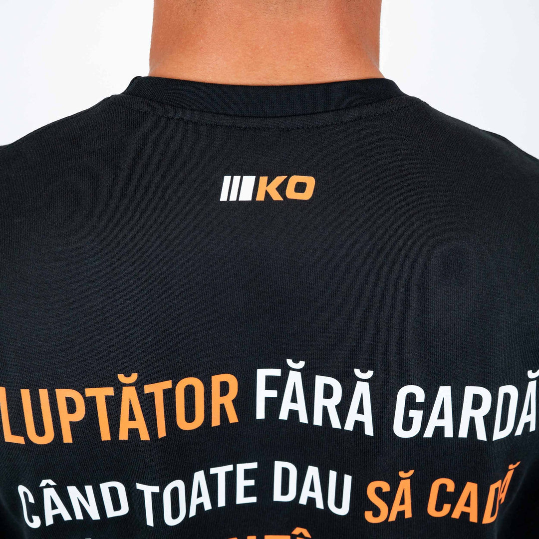 Tricou Knockout Luptator fara Garda | knock-out.ro