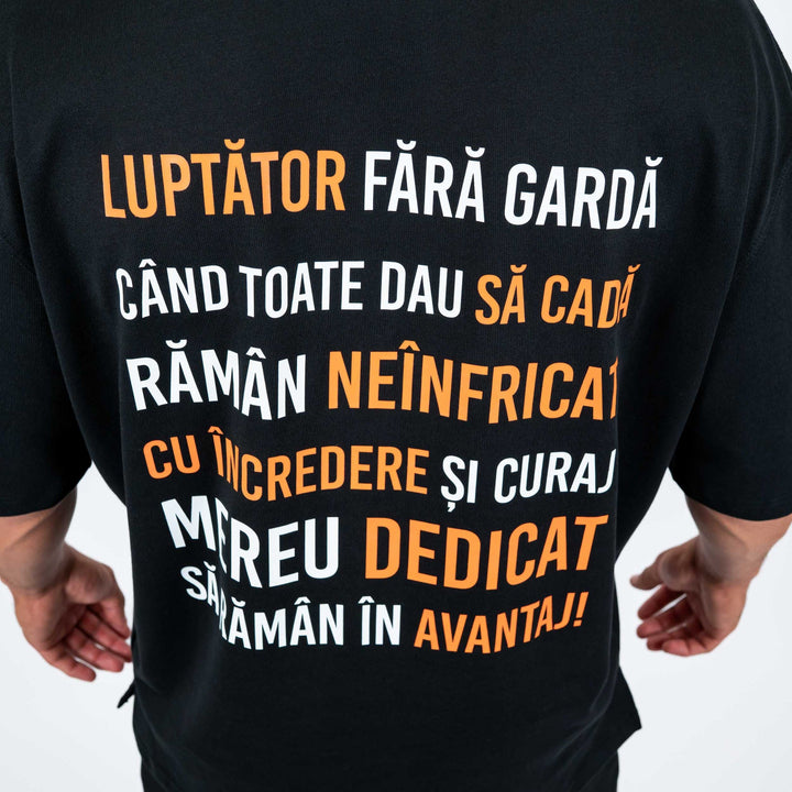 Tricou Knockout Luptator fara Garda | knock-out.ro