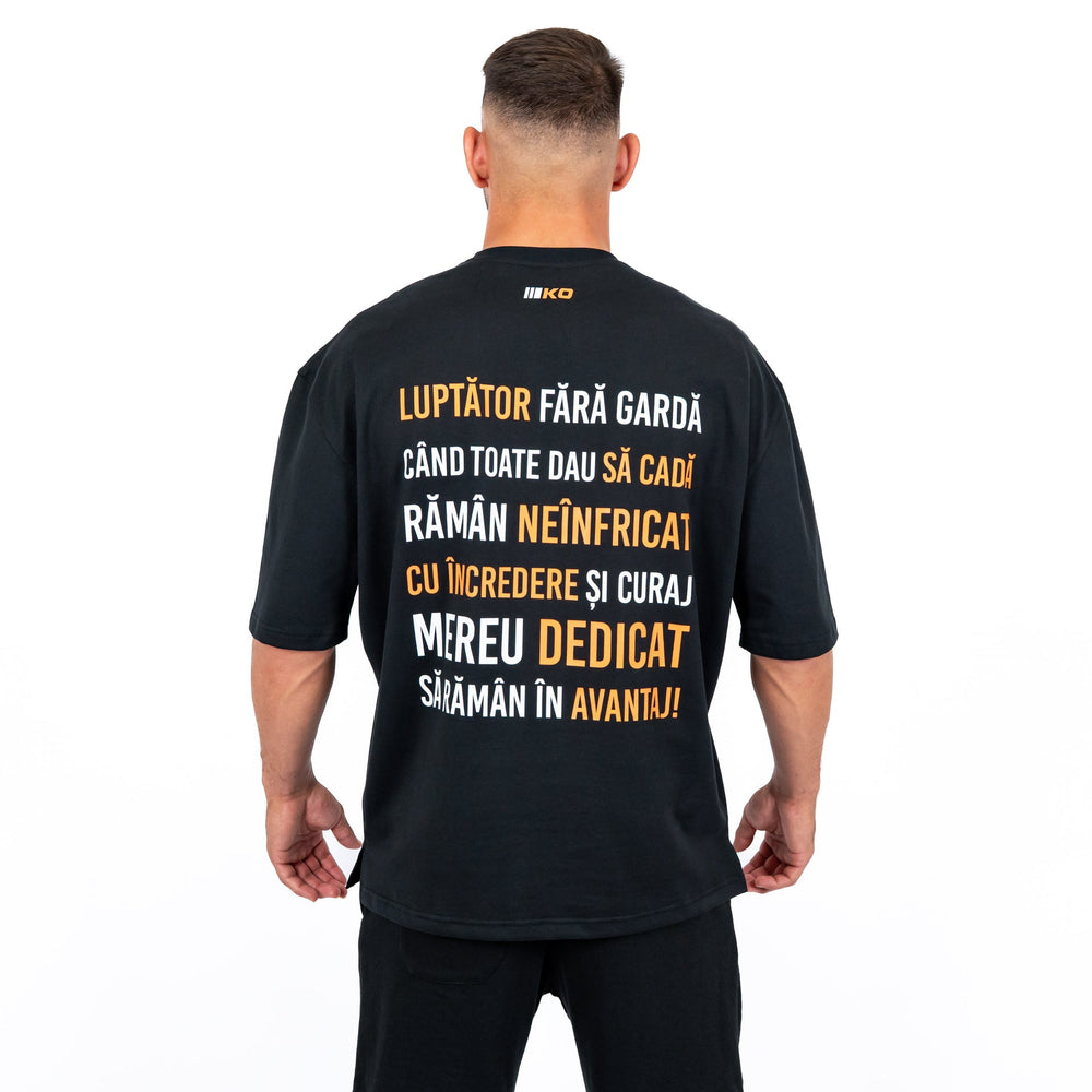 Tricou Knockout Luptator fara Garda | knock-out.ro