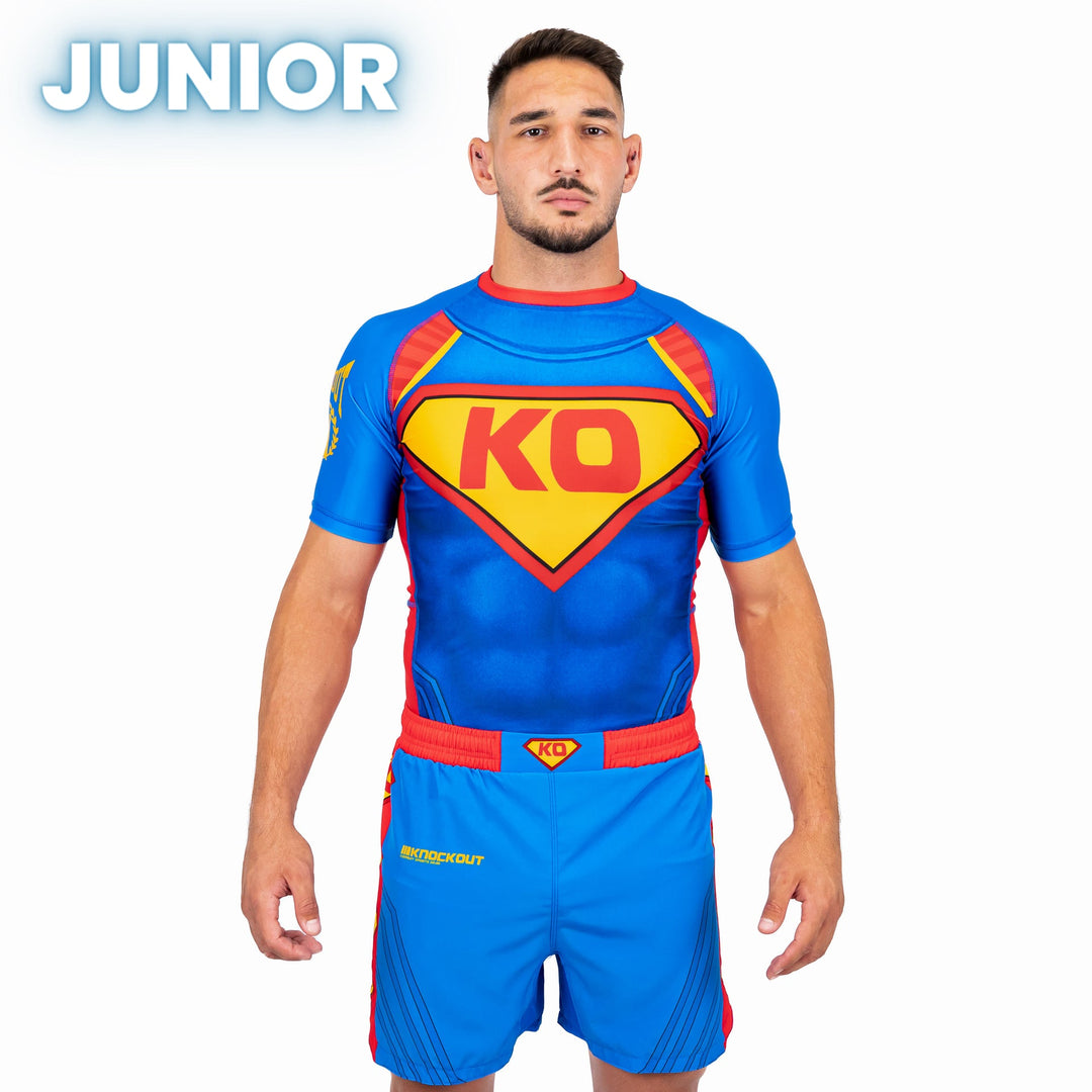 Tricou Compresie Knockout Super KO Copii | knock-out.ro