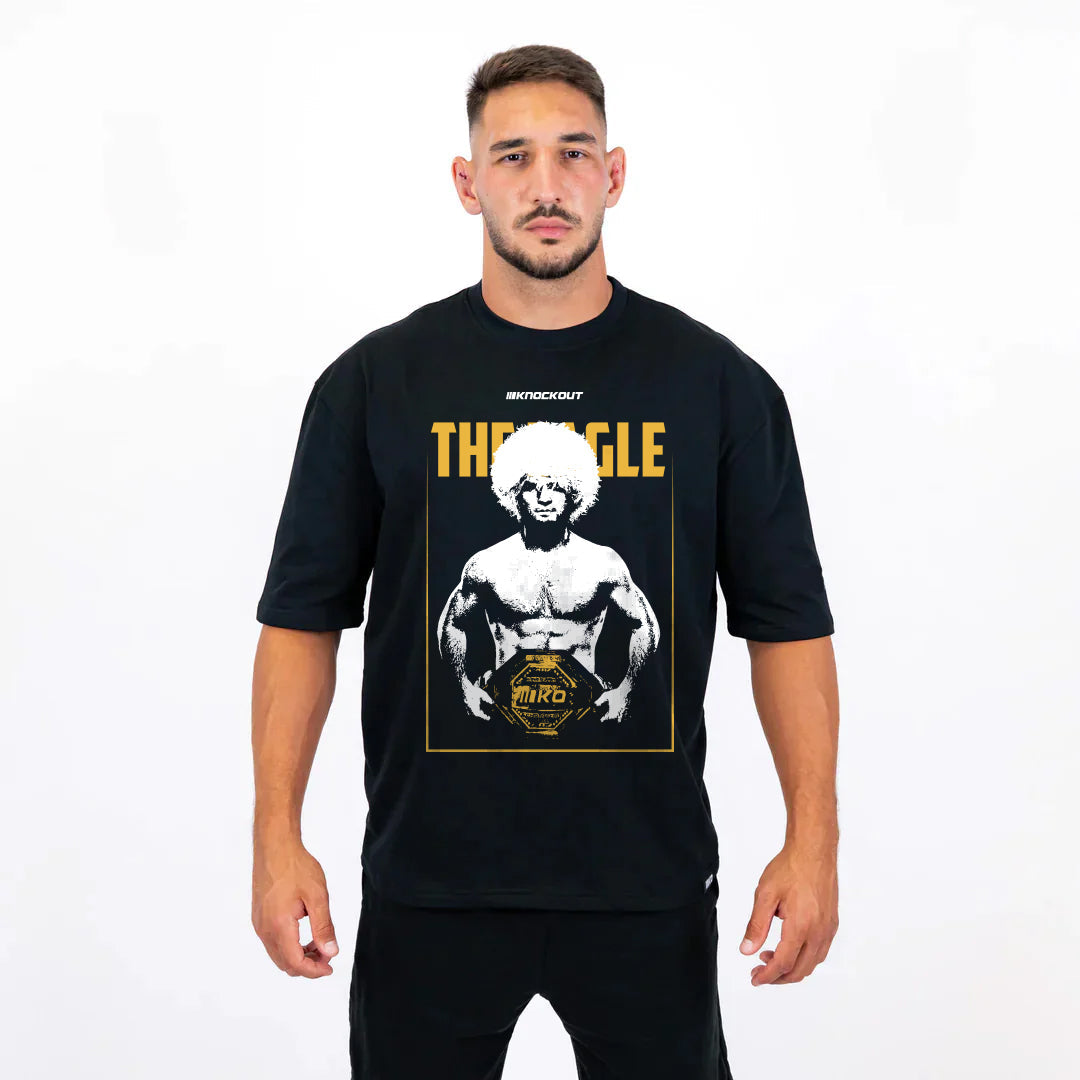 Tricou Oversize Knockout Eagle | knock-out.ro