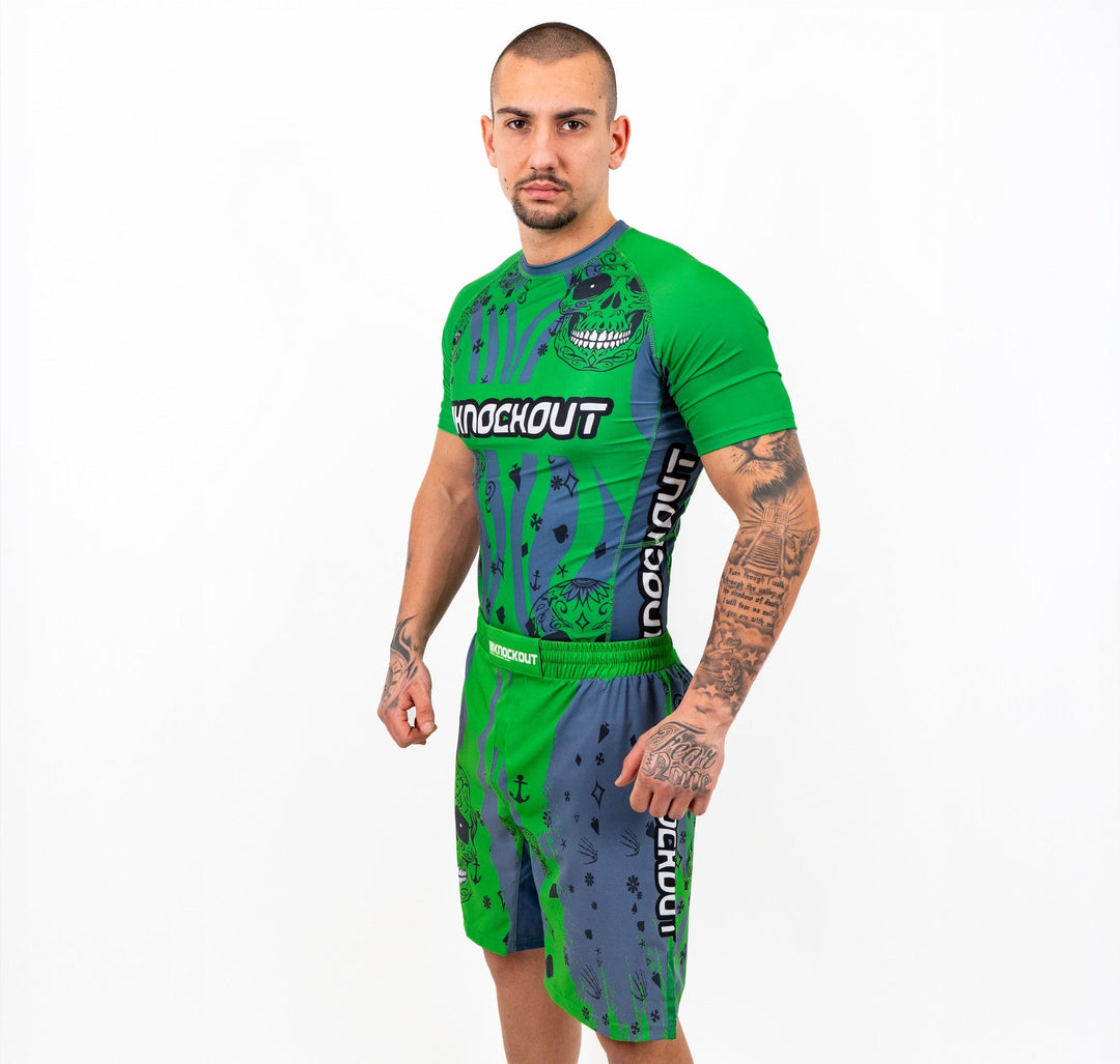 Tricou Compresie Knockout Skull | knock-out.ro