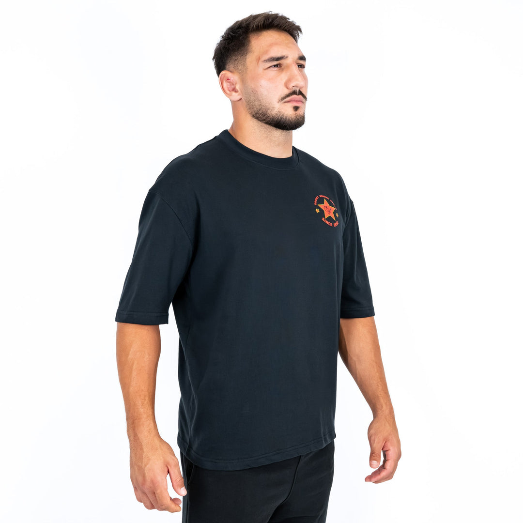 Tricou Oversize Knockout Soviet Boxing | knock-out.ro