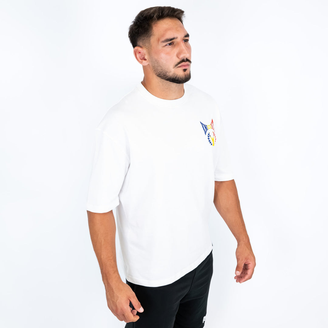 Tricou Oversize Knockout Spirit De Lupta Romanesc | knock-out.ro