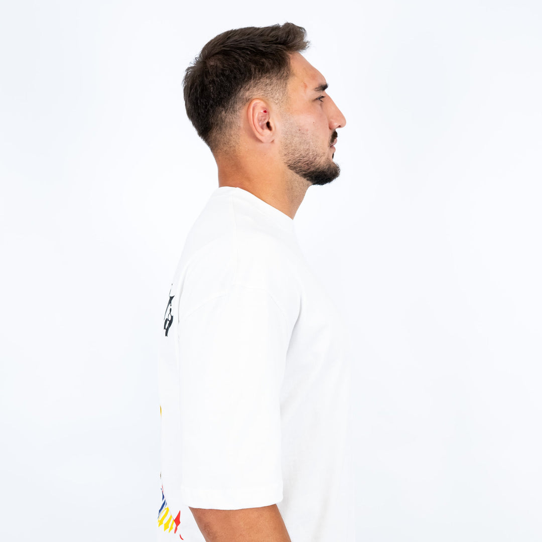 Tricou Oversize Knockout Spirit De Lupta Romanesc | knock-out.ro