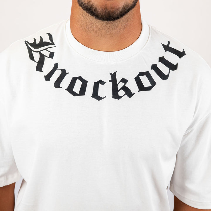 Knockout Oversize T-shirt White Angels