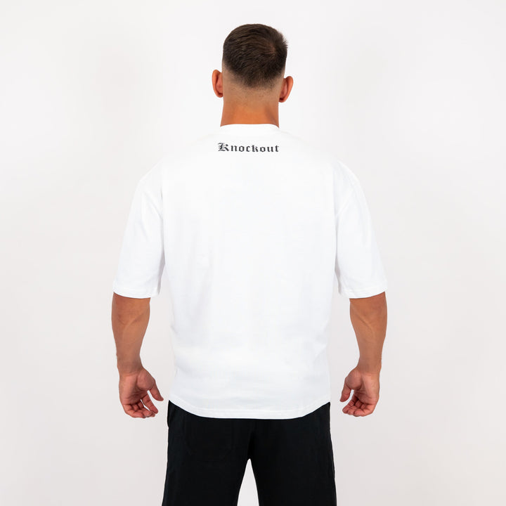 Knockout Oversize T-shirt White Angels