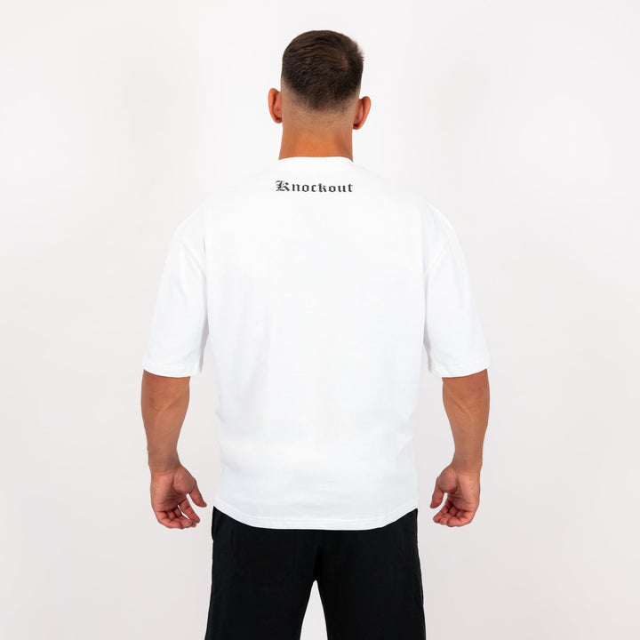 Knockout Oversize T-shirt White Angels