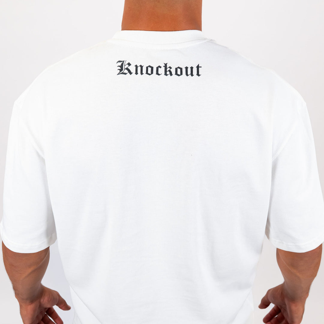 Knockout Oversize T-shirt White Angels