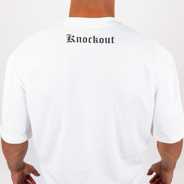 Knockout Oversize T-shirt White Angels